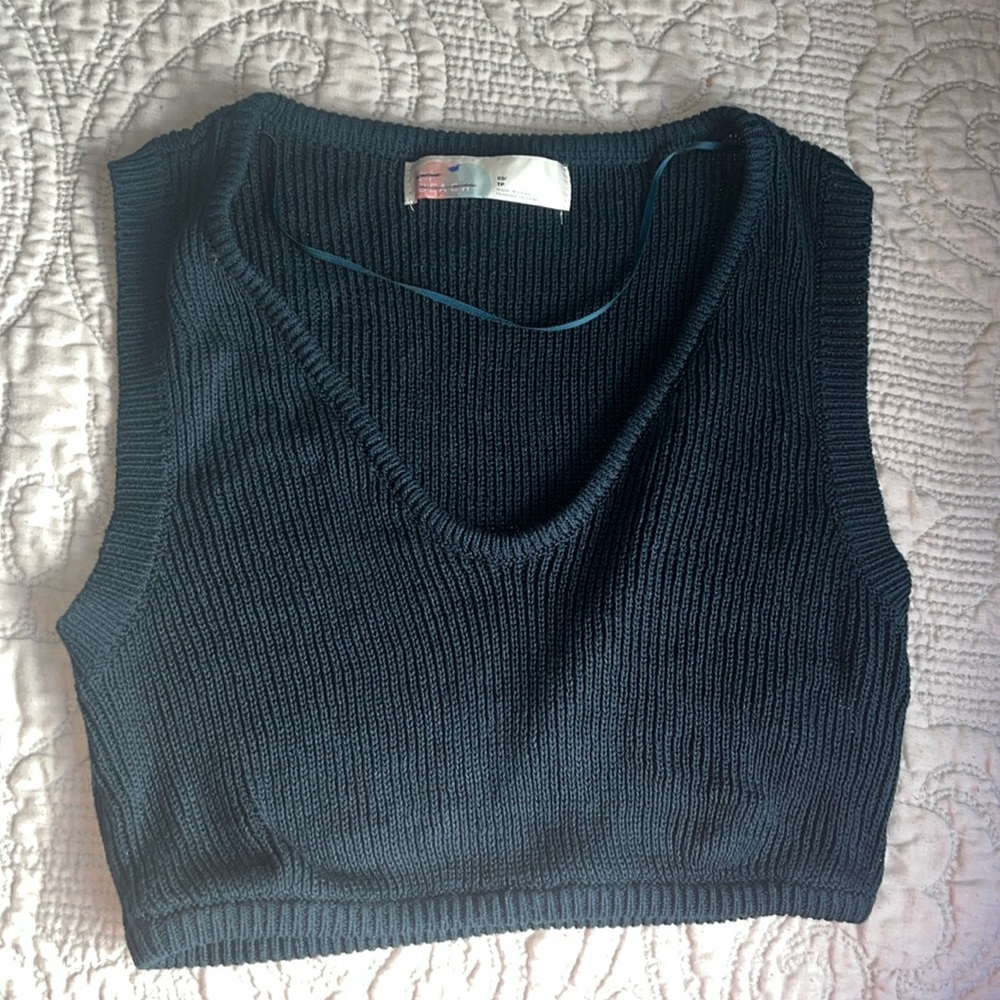 Free People knit crop